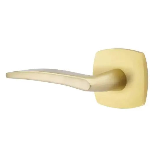 Emtek Poseidon Lever with Urban Modern Rose by Emtek