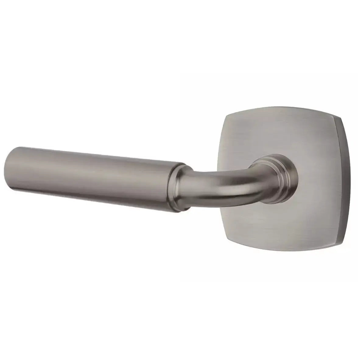 Emtek Smooth Lever with R-Bar Stem and Urban Modern Rose by Emtek
