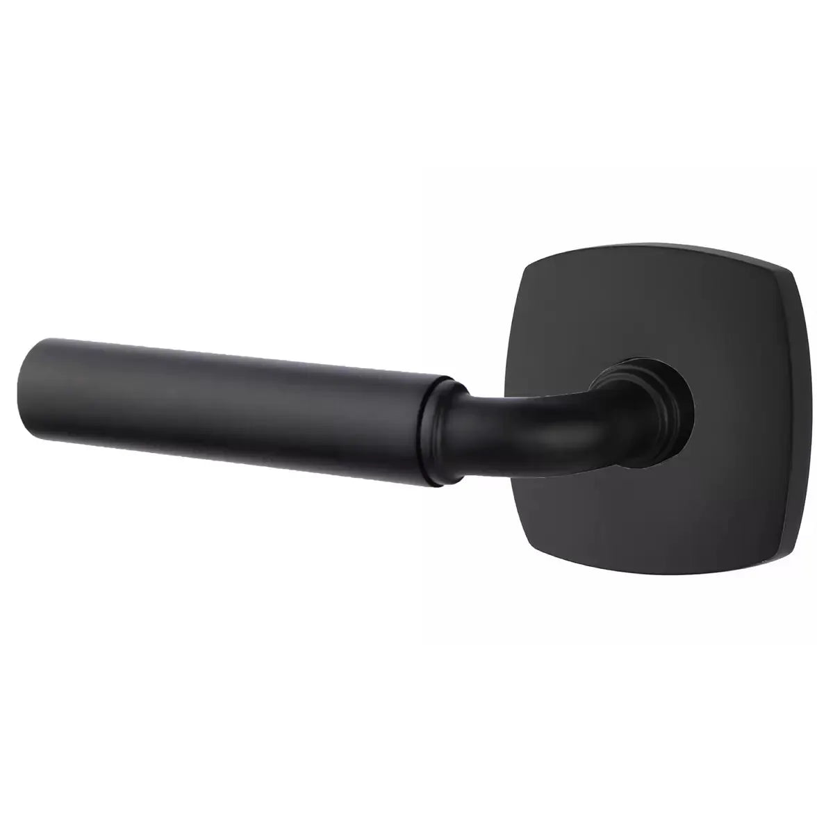 Emtek Smooth Lever with R-Bar Stem and Urban Modern Rose by Emtek