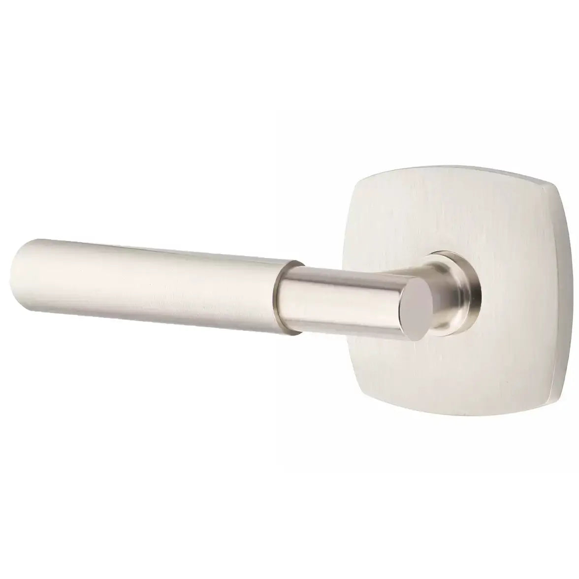Emtek Smooth Lever with T-Bar Stem and Urban Modern Rose by Emtek