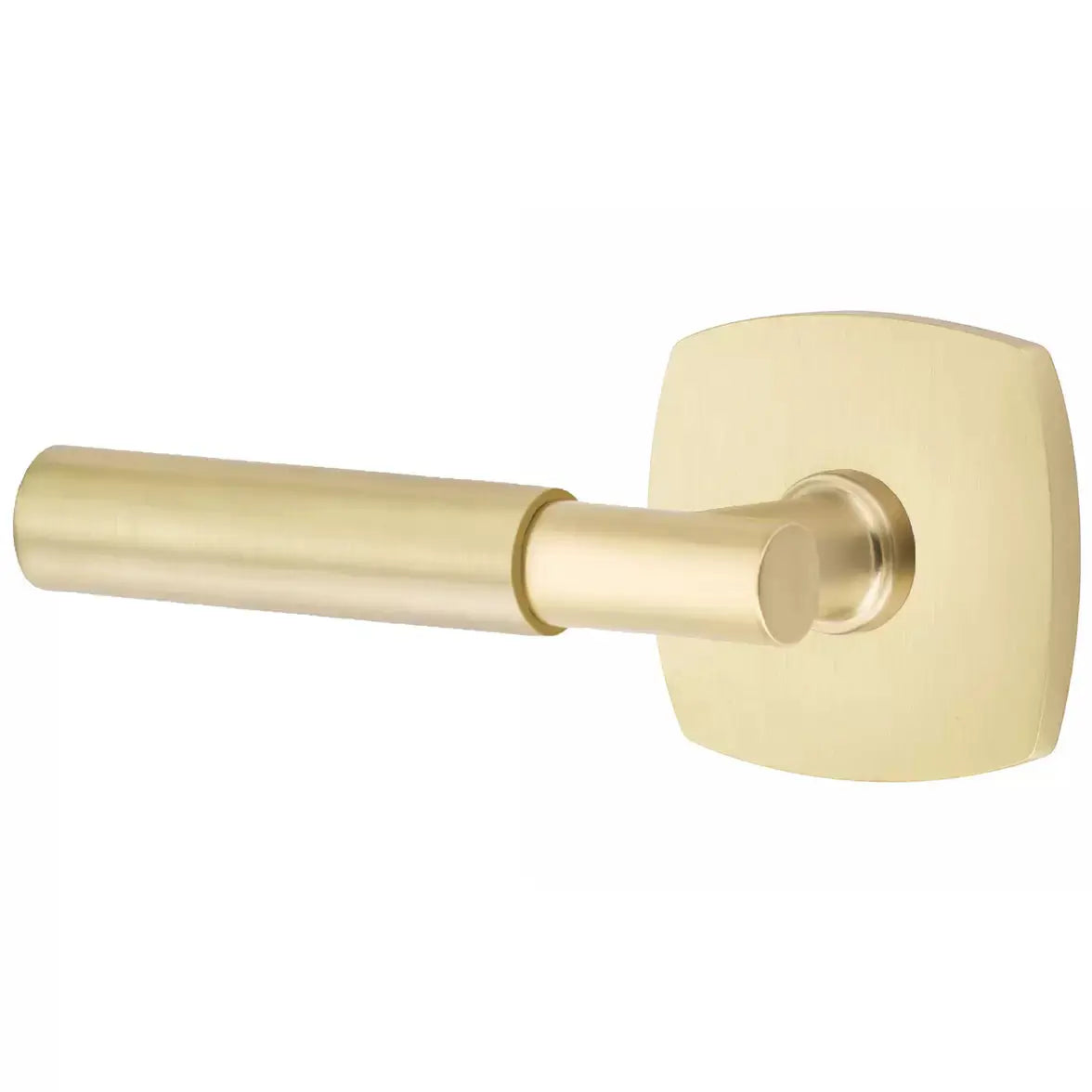 Emtek Smooth Lever with T-Bar Stem and Urban Modern Rose by Emtek