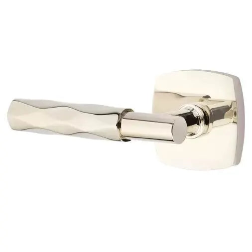Emtek Tribeca Lever with T-Bar Stem and Urban Modern Rose by Emtek
