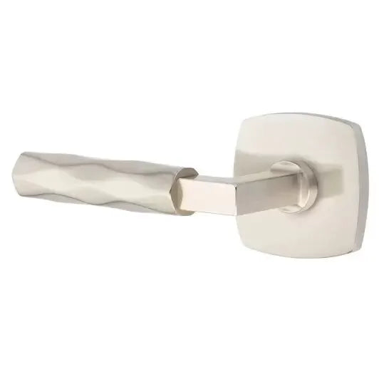 Emtek Tribeca Lever with L-Square Stem and Urban Modern Rose by Emtek