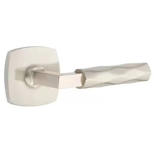 Emtek Tribeca Lever with L-Square Stem and Urban Modern Rose by Emtek
