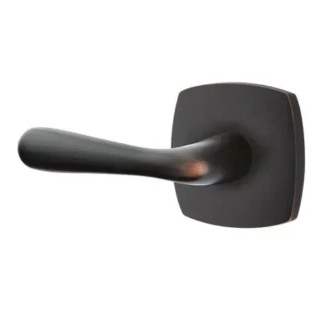Emtek Basel Lever with Urban Modern Rose by Emtek