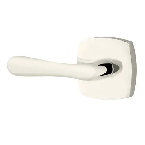 Emtek Basel Lever with Urban Modern Rose by Emtek
