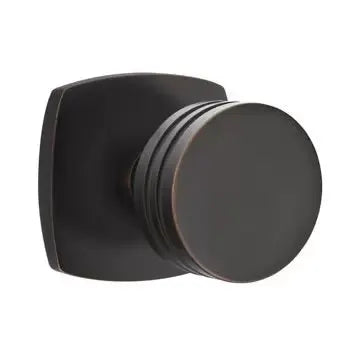 Emtek Bern Knob and Urban Modern Rose by Emtek