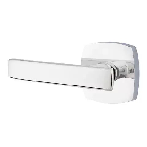 Emtek Geneva Lever with Urban Modern Rose by Emtek