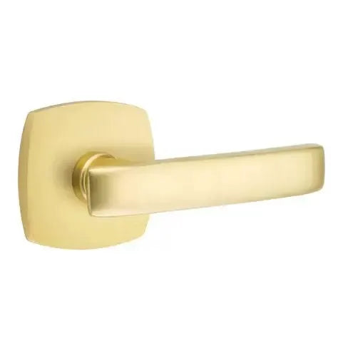 Emtek Geneva Lever with Urban Modern Rose by Emtek