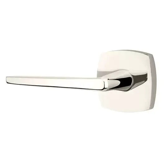 Emtek Hermes Lever with Urban Modern Rose by Emtek