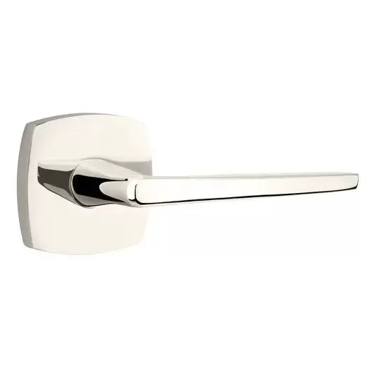 Emtek Hermes Lever with Urban Modern Rose by Emtek