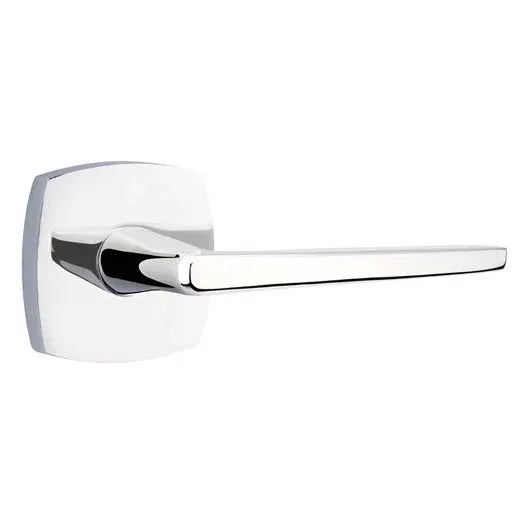 Emtek Hermes Lever with Urban Modern Rose by Emtek