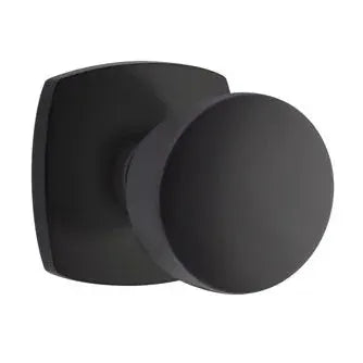 Emtek Laurent Round Knob with Urban Modern Rose by Emtek
