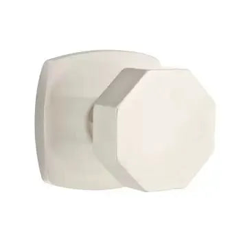 Emtek Octagon Knob with Urban Modern Rose by Emtek