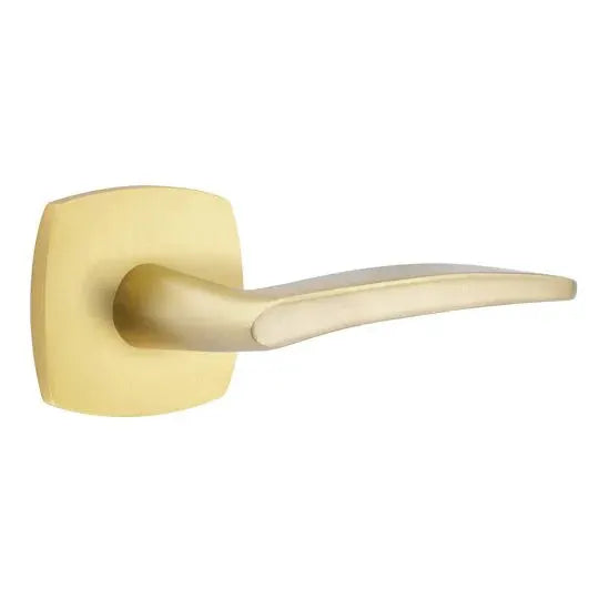 Emtek Poseidon Lever with Urban Modern Rose by Emtek