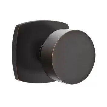 Emtek Round Knob with Urban Modern Rose by Emtek