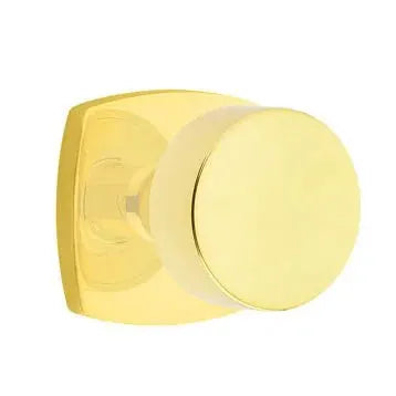 Emtek Round Knob with Urban Modern Rose by Emtek