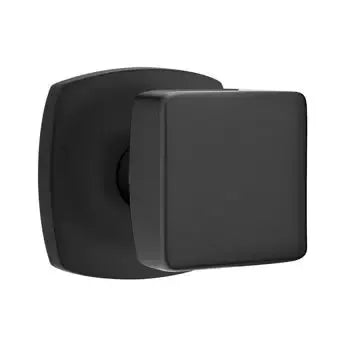 Emtek Square Knob with Urban Modern Rose by Emtek