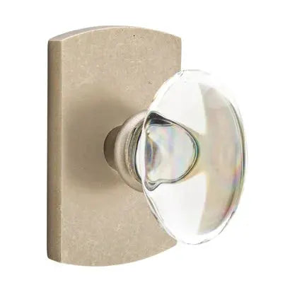 Emtek Hampton Door Knob with #4 Rose by Emtek