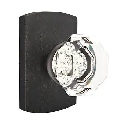 Emtek Old Town Door Knob with #4 Rose by Emtek