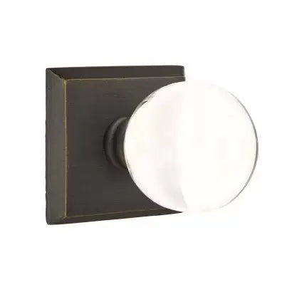 Emtek Bristol Door Knob with #6 Rose by Emtek
