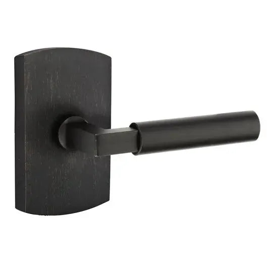 Emtek Bryce Right Handed Lever with #4 Rose by Emtek