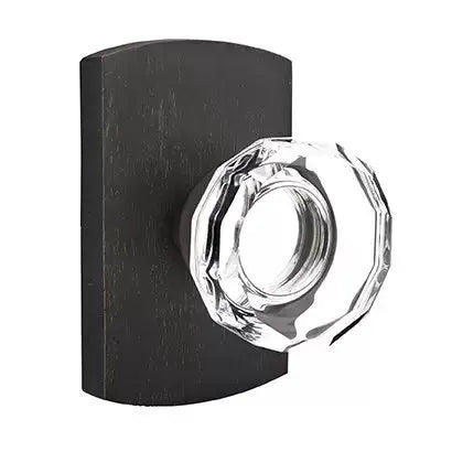 Emtek Lowell Door Knob with #4 Rose by Emtek