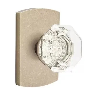 Emtek Old Town Door Knob with #4 Rose by Emtek