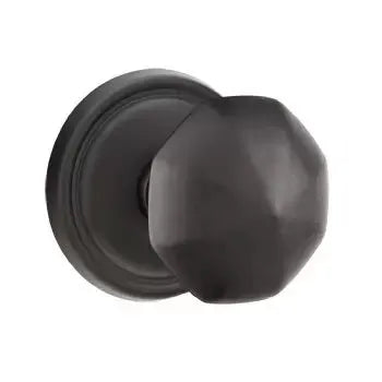 Emtek Octagon Knob with #12 Rose by Emtek