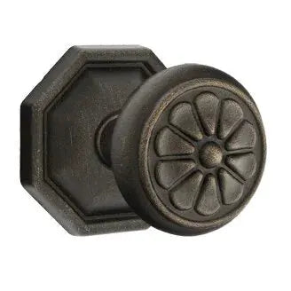 Emtek Petal Knob with #15 Rose by Emtek