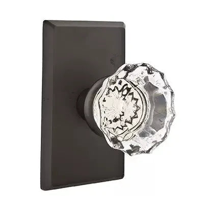 Emtek Astoria Door Knob with #3 Rose by Emtek