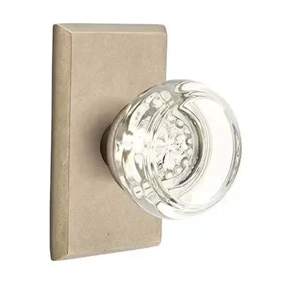 Emtek Georgetown Door Knob with #3 Rose by Emtek