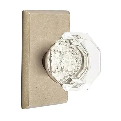 Emtek Old Town Door Knob with #3 Rose by Emtek