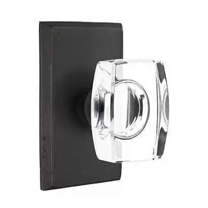 Emtek Windsor Door Knob with #3 Rose by Emtek
