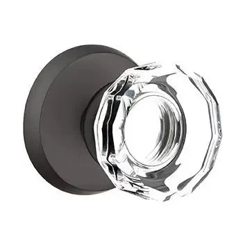 Emtek Lowell Door Knob with #2 Rose by Emtek