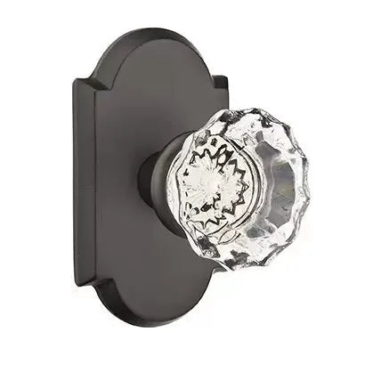 Emtek Astoria Door Knob with #1 Rose by Emtek