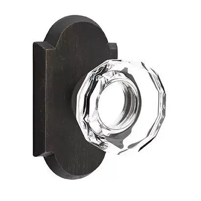 Emtek Lowell Door Knob with #1 Rose by Emtek