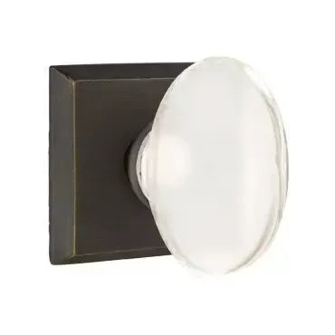 Emtek Hampton Door Knob with #6 Rose by Emtek