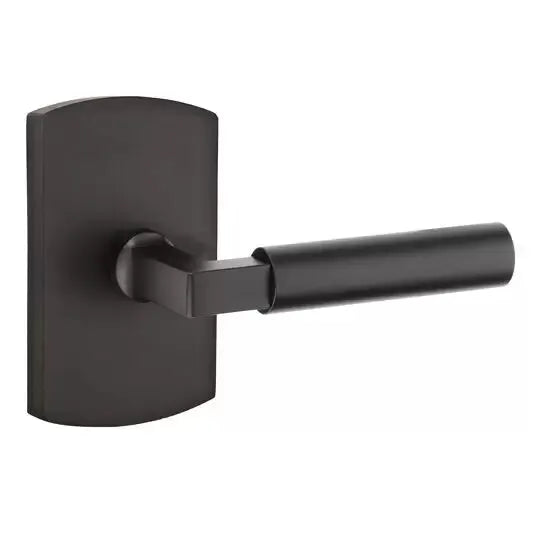 Emtek Bryce Right Handed Lever with #4 Rose by Emtek