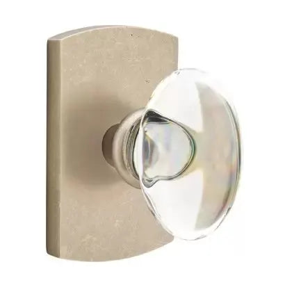 Emtek Hampton Door Knob with #4 Rose by Emtek