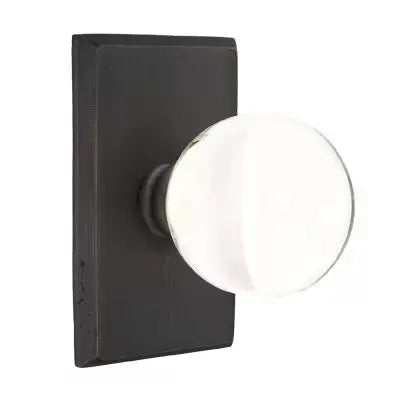Emtek Bristol Door Knob with #3 Rose by Emtek