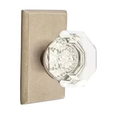 Emtek Old Town Door Knob with #3 Rose by Emtek
