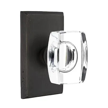 Emtek Windsor Door Knob with #3 Rose by Emtek