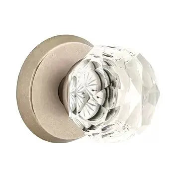 Emtek Diamond Door Knob with #2 Rose by Emtek