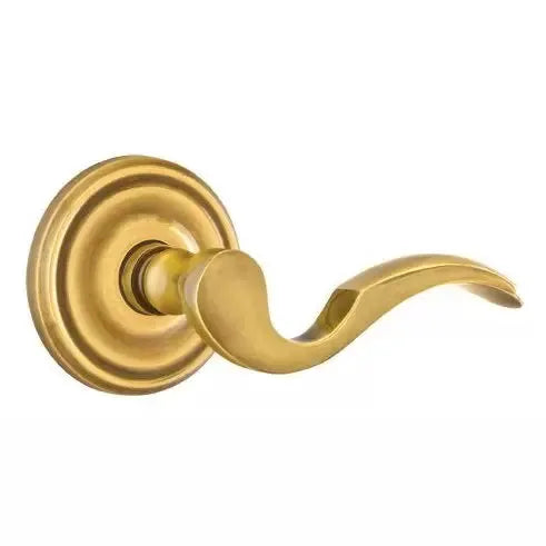 Emtek Cortina Door Lever with Regular Rose by Emtek