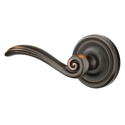 Emtek Elan Lever with Regular Rose by Emtek