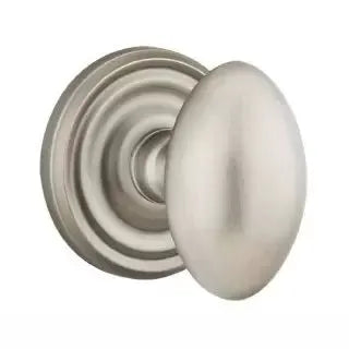 Emtek Egg Door Knob with Regular Rose by Emtek
