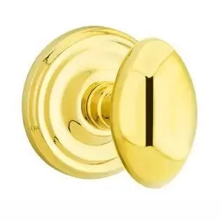 Emtek Egg Door Knob with Regular Rose by Emtek