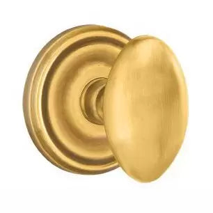 Emtek Egg Door Knob with Regular Rose by Emtek