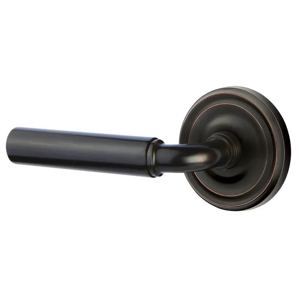 Emtek Manning Door Lever with Regular Rose by Emtek